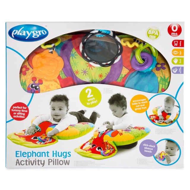 playgro activity pillow