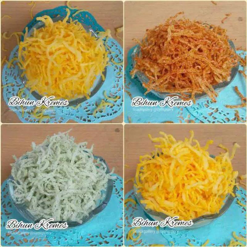 

BIHUN KRENYES RASA PEDAS/AYAM BAWANG/RUMPUT LAUT/BALADO BERAT 1 KG (Bisa Reseller)