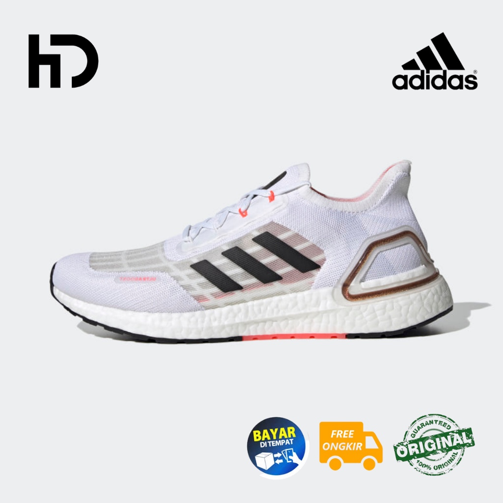 Sepatu Running Adidas Ultraboost Summer RDY 'White' Original FW9771