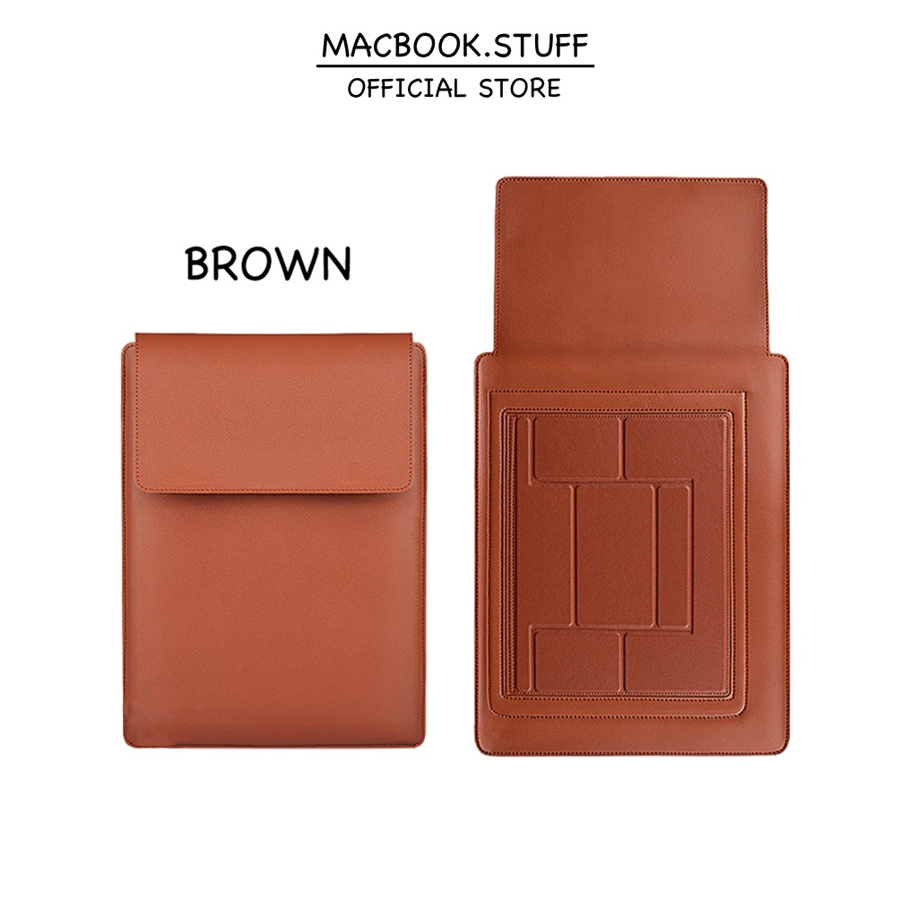 TAS LAPTOP UNIVERSAL BENTUK POUCH LEATHER BAGS SLEEVE CASE LAPTOP MACBOOK ASUS LENOVO ACER HP