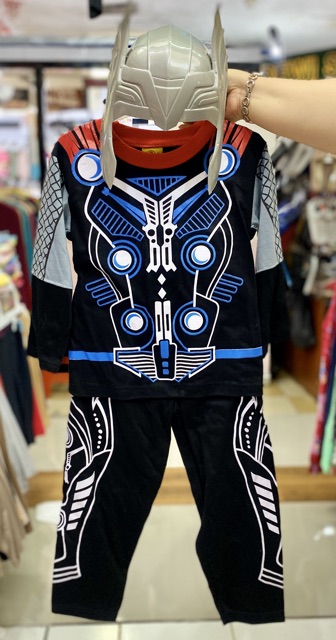 Baju Topeng Anak | Baju Kostum + Topeng Anak Laki-Laki AZADA THOR