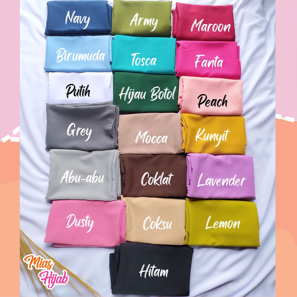 Kerudung Pasmina Jumbo Syari 200cm x 100cm Jilbab pashmina sabyan malay Jumbo -by MiasHijab-2