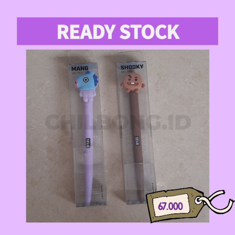 

BT21 OFFICIAL GELL PEN VER.1