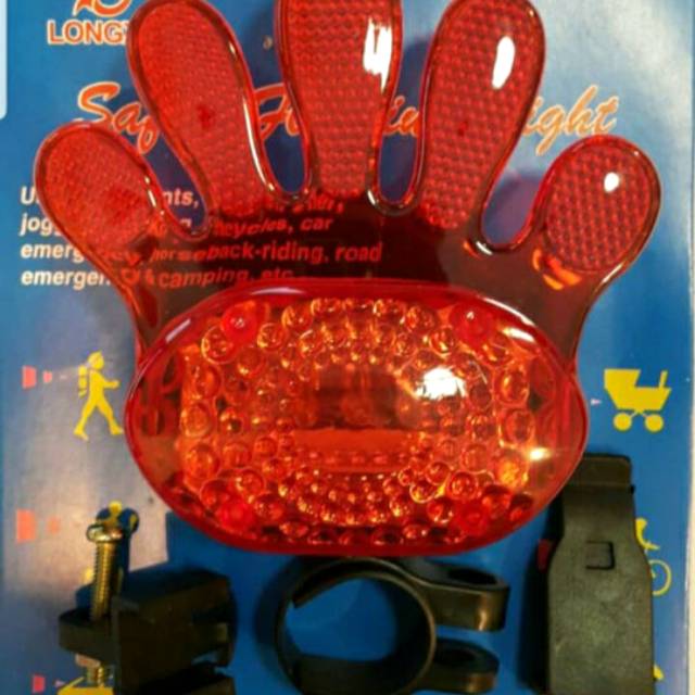 accesories Lampu Sepeda 5jari