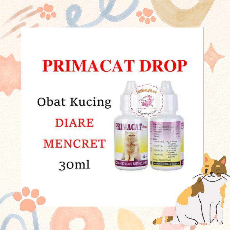 PRIMACAT OBAT DIARE KUCING