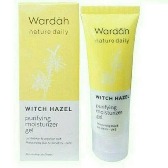 Wardah Witch Hazel Purifying Moisturizer Gel 40 ml