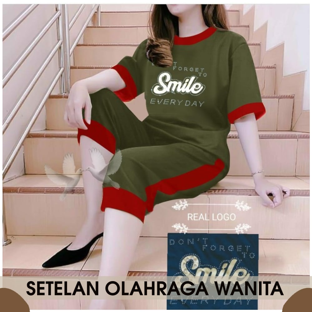 YOVIS Sports ORI KHUSUS JUMBO Stelan senam muslim baju senam wanita Zumba i.172412644.4957315571