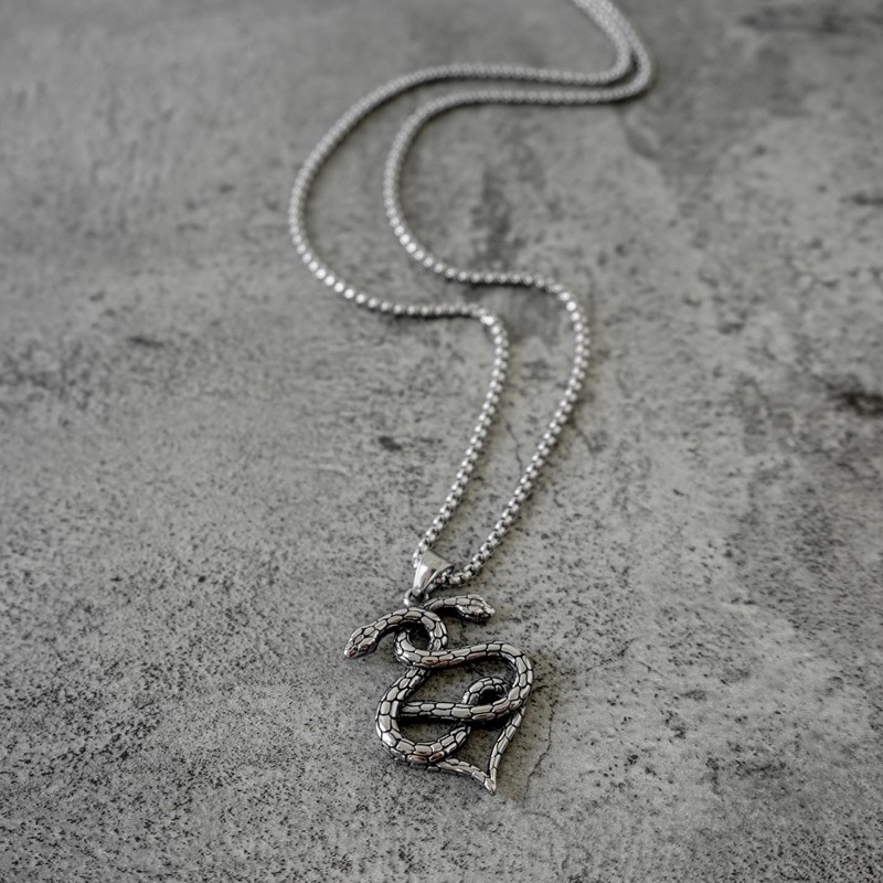 FAITH FADE - Twin Snake Necklace