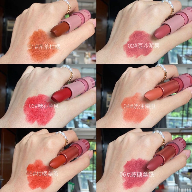 LIPSTIK lipstik HANASUI MATTE / HANASUI MATTEDORABLE LIPCREAM / LIPCREAM HANASUI