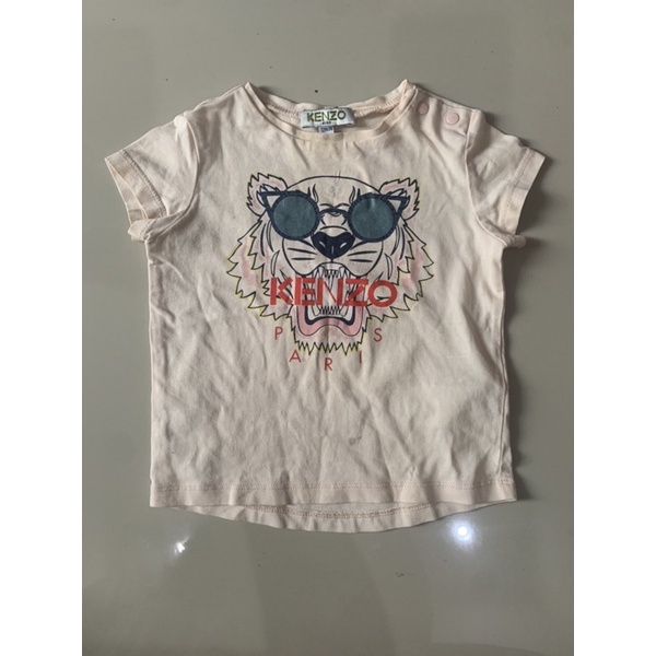 Preloved authentic kenzo kids tshirt size 12M / 1y