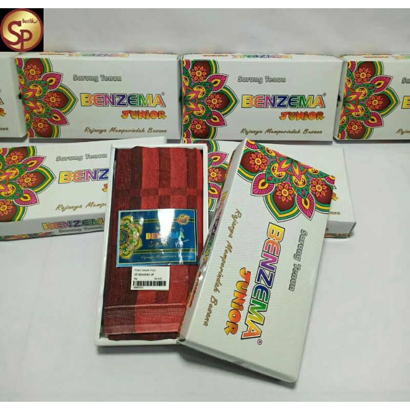 Sarung Tenun Anak Benzema Dobby Junior TK SD SMP