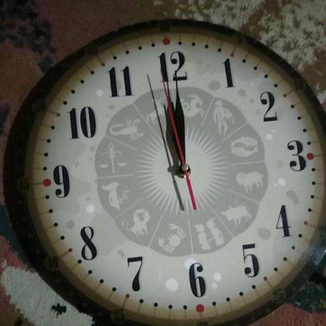 090 Jam Dinding Unik Futuristik Motif Shio Zodiak Keren