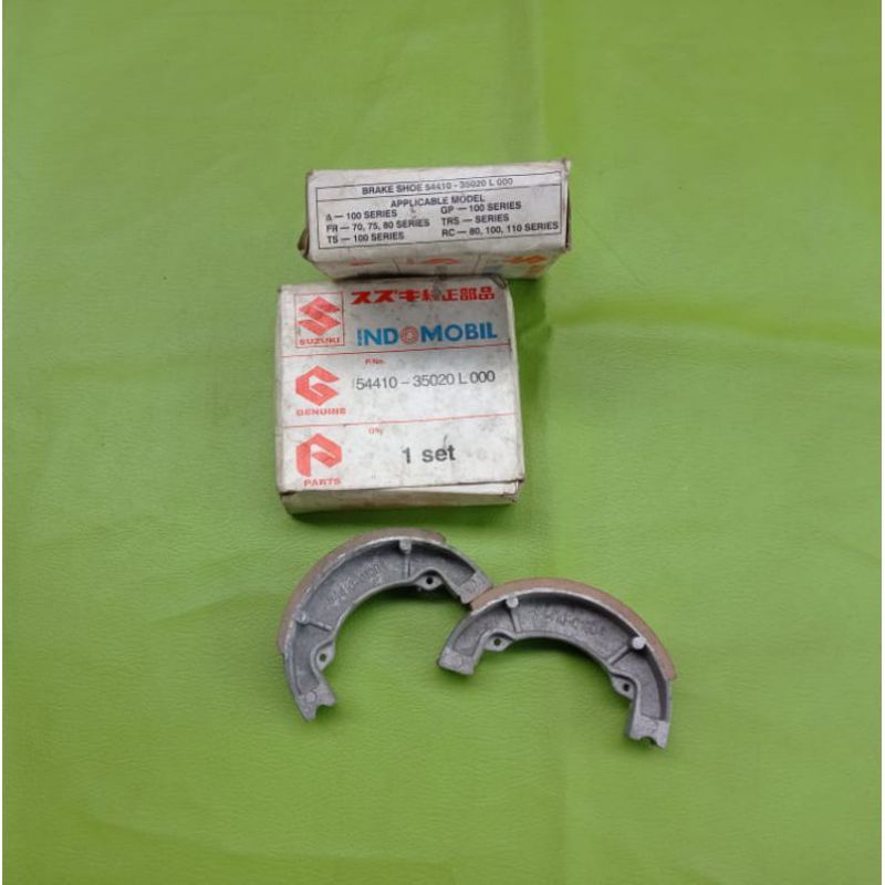 kampas rem belakang tromol suzuki A100 gp100 fr70 fr80 ts100 TRS rc80 rc100 crystal original sgp
