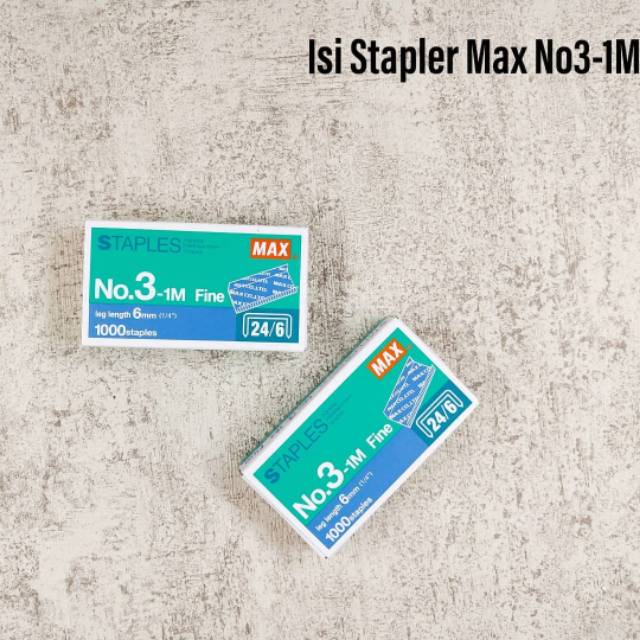 

(PCS) ISI STAPLER 24/6 NO 3 MAX
