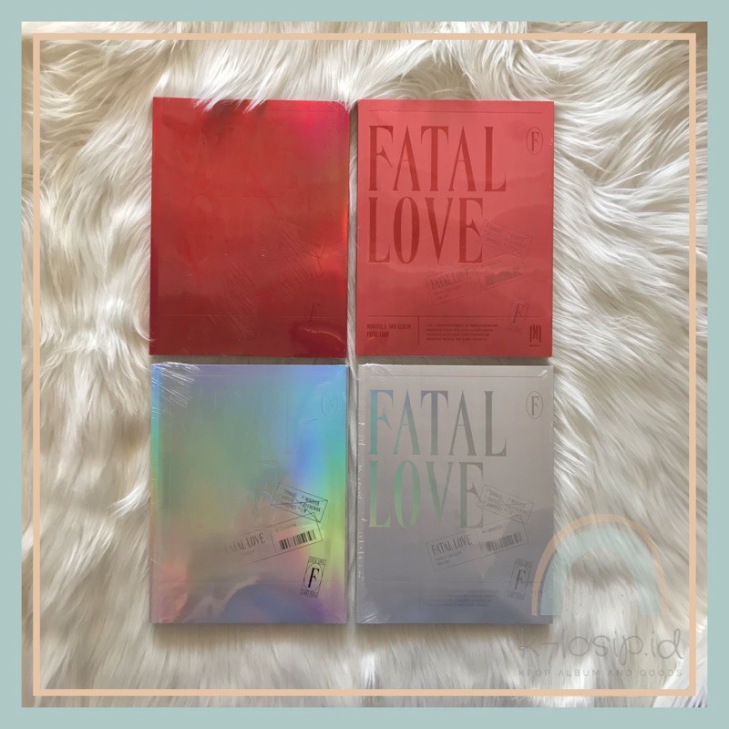 [READY STOCK] MONSTA X - FATAL LOVE
