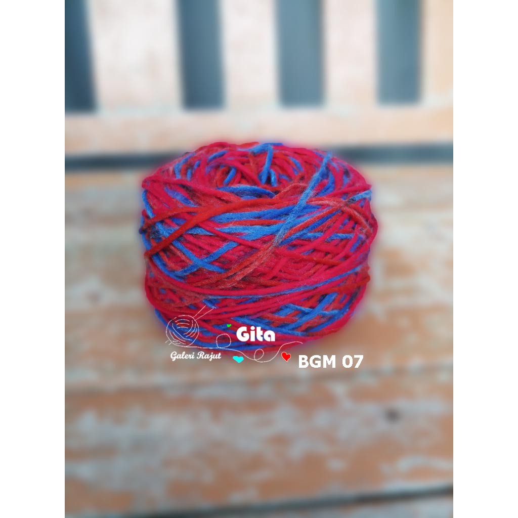 Benang Rajut Bulky Gradasi / Benang Bulki