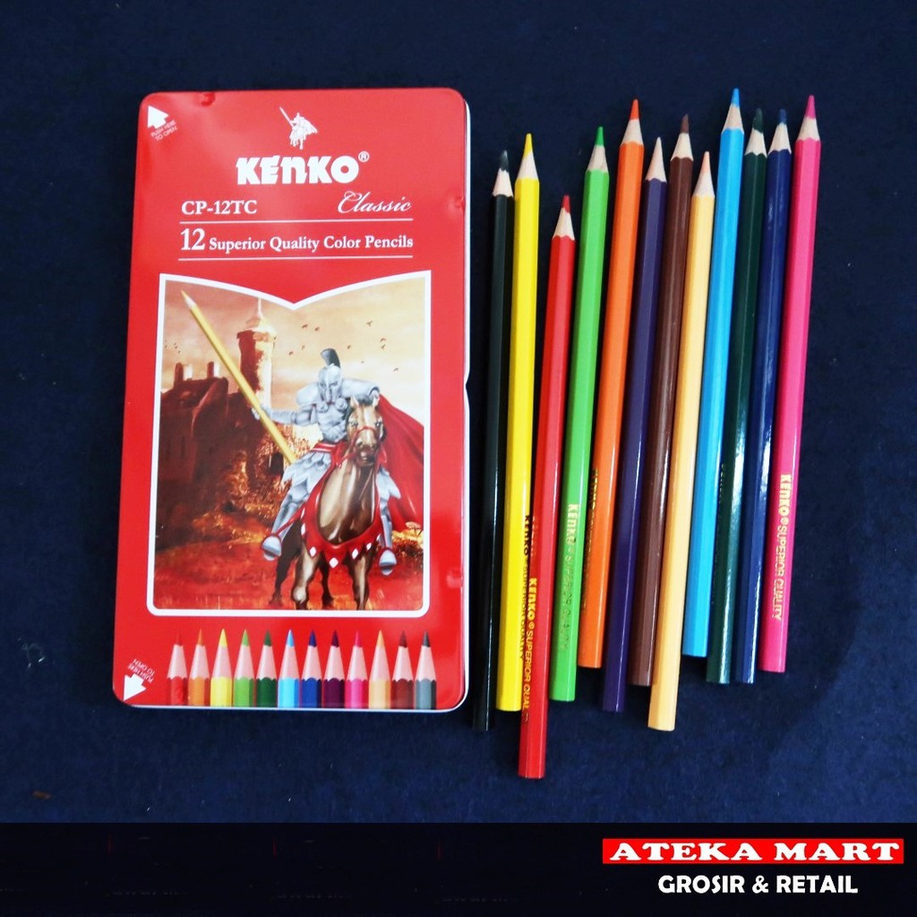 

KENKO PENSIL WARNA CP-12TC/COLOR PENCIL/12 WARNA