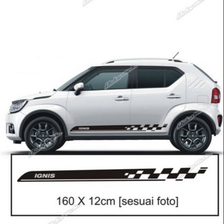 Stiker Cutting List Ignis Stiker Body Mobil Ignis Stiker Mobil Suzuki Ignis Terbaru