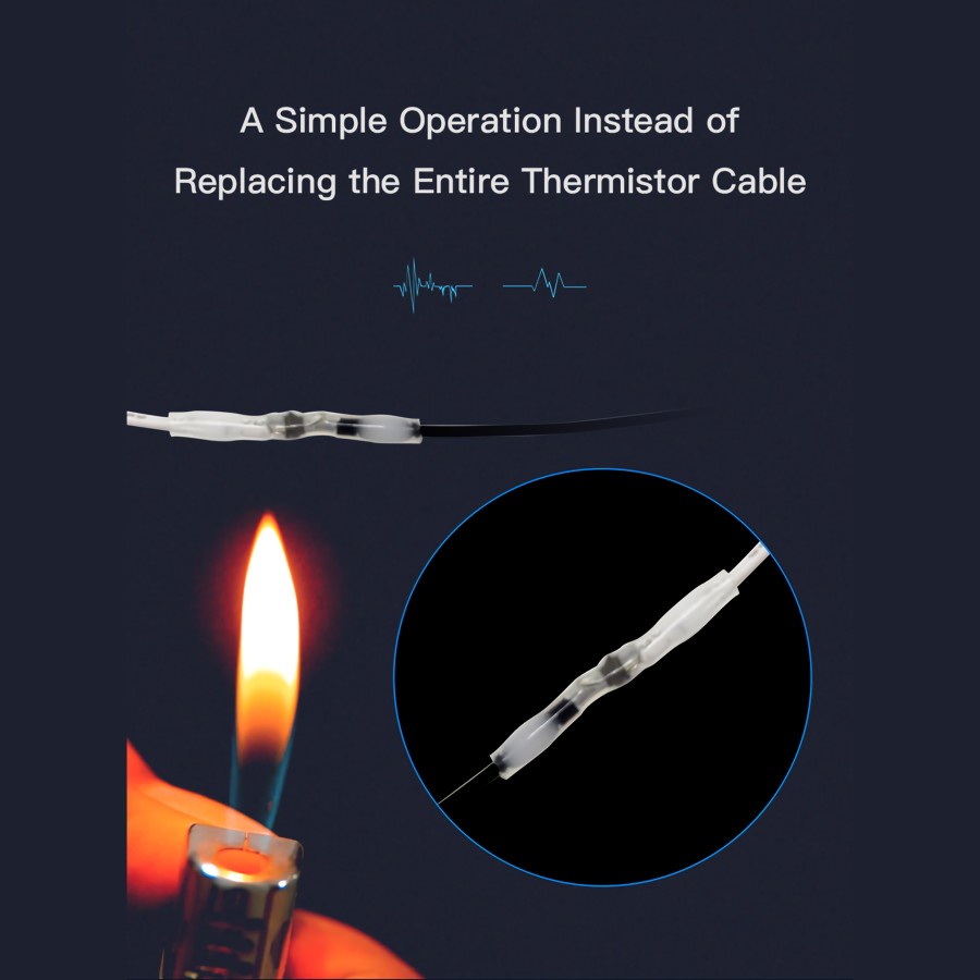 INDOCART Thermistor 3D Printer-Creality-Single Ended Glass Sealed