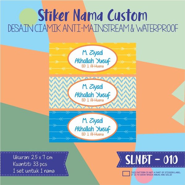 

Stok Terakhir sticker label nama anak kartun waterproof boy laki-laki SLNBT-010 Berkualitas