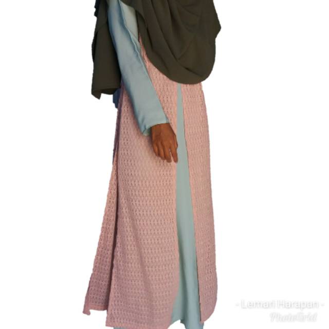 Long Outer Brokat Lace Kebaya Murah