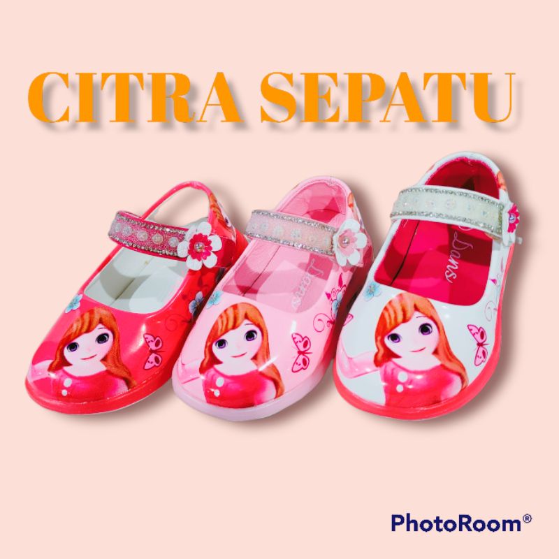 dans sepatu anak tansi princess cewek perempuan