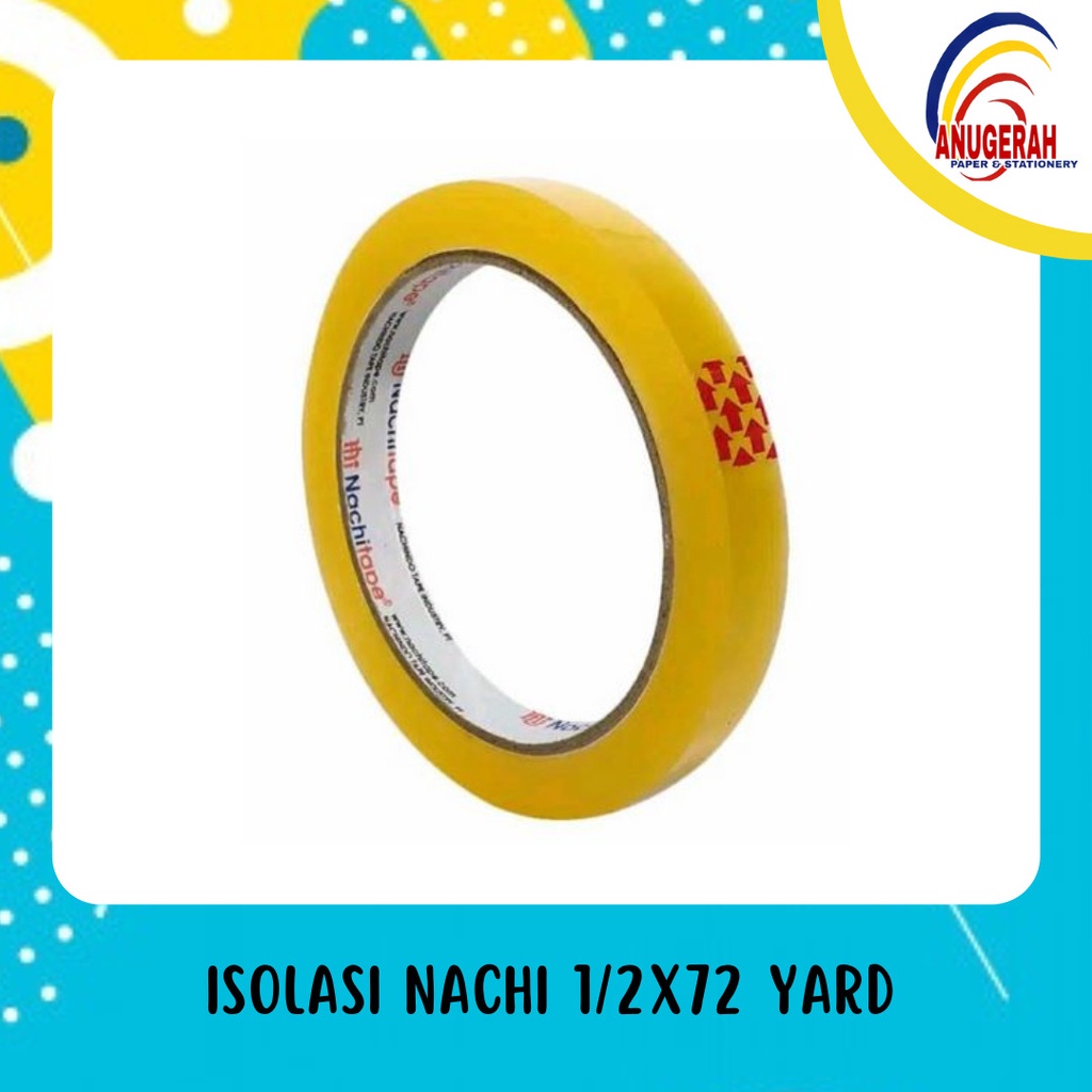 

ISOLASI NACHI 1/2X72 YARD (PCS)