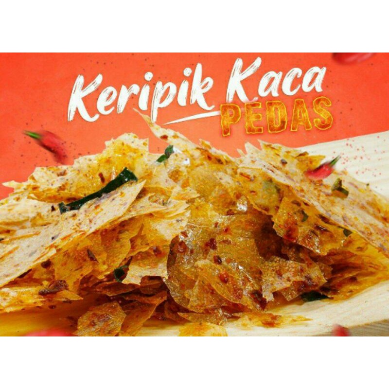 

kripca kripik kaca pedas gurih daunjeruk 150gr