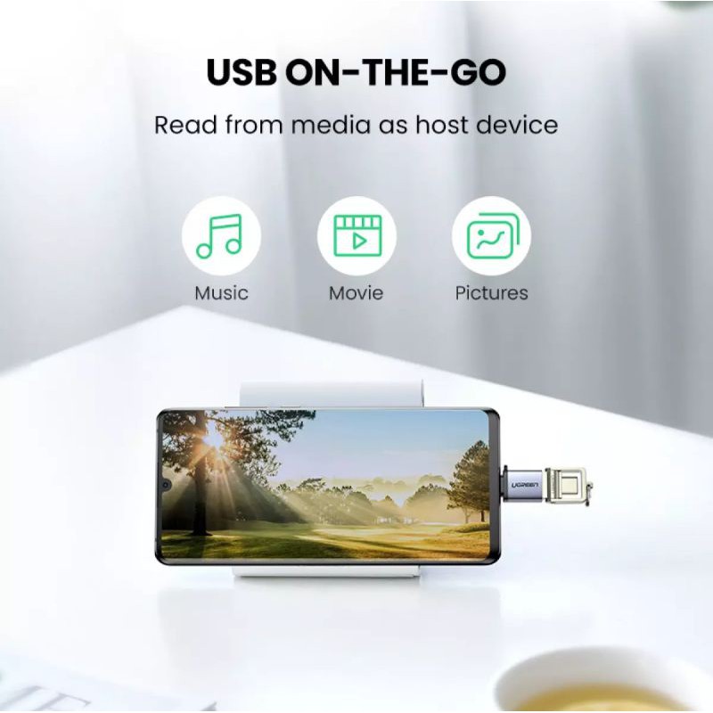 Ugreen OTG Type C 3.0 Fast Transfer - Ugreen Usb to Type C Usb 3.0 Original