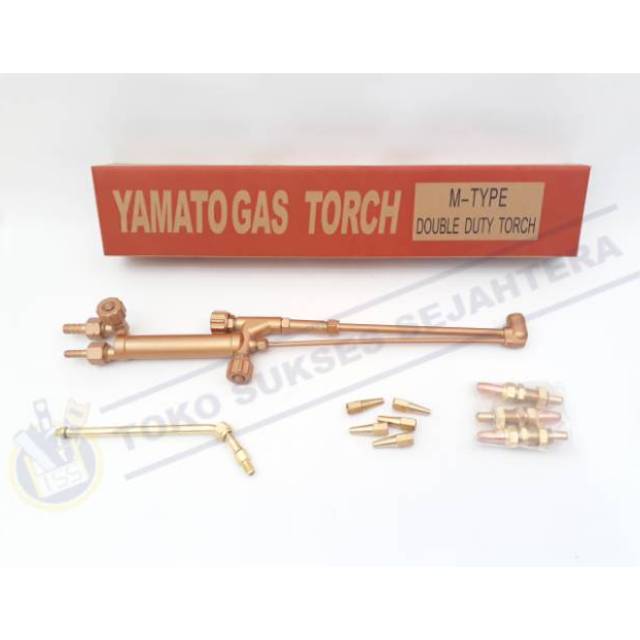 YAMATO Gas Torch Blender Las Potong LPG Type M Gas Torch Double Duty Torch Las