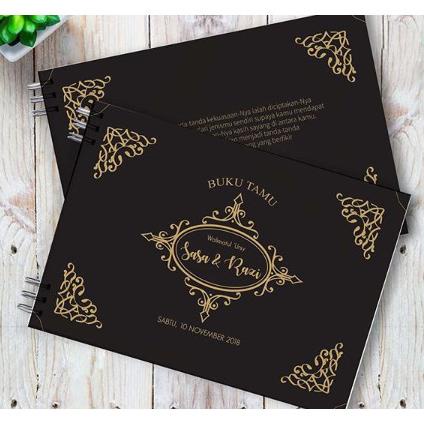 

teukuzulfikar37 Buku Tamu Pernikahan Custom Desain / Wedding Guest Book / 16 TERLARIS TERPERCAYA ORIGINAL