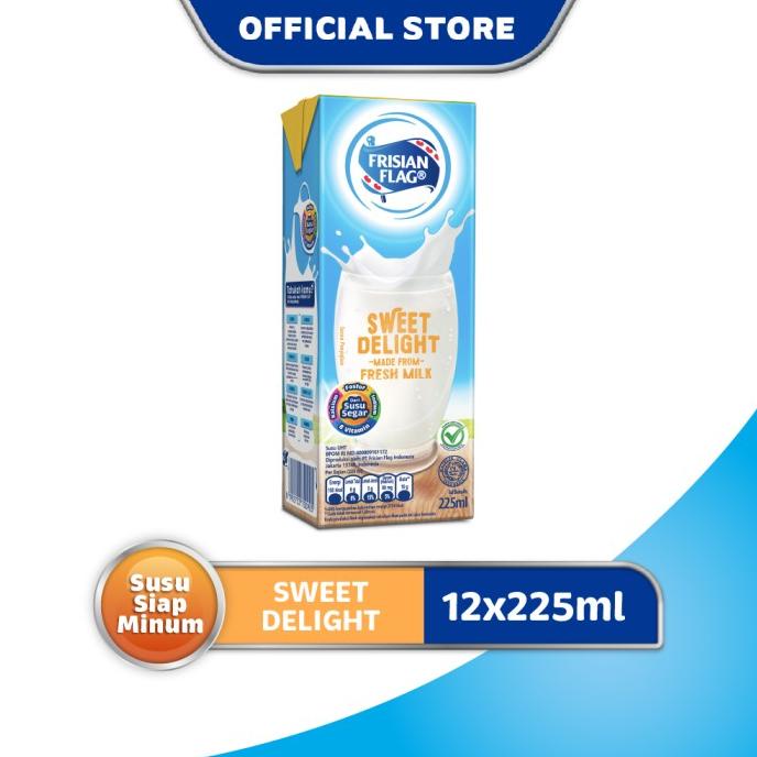 

(BISA COD) Frisian Flag Purefarm Susu UHT Sweet Delight 225ml [12 pcs] MURAH Kode 64