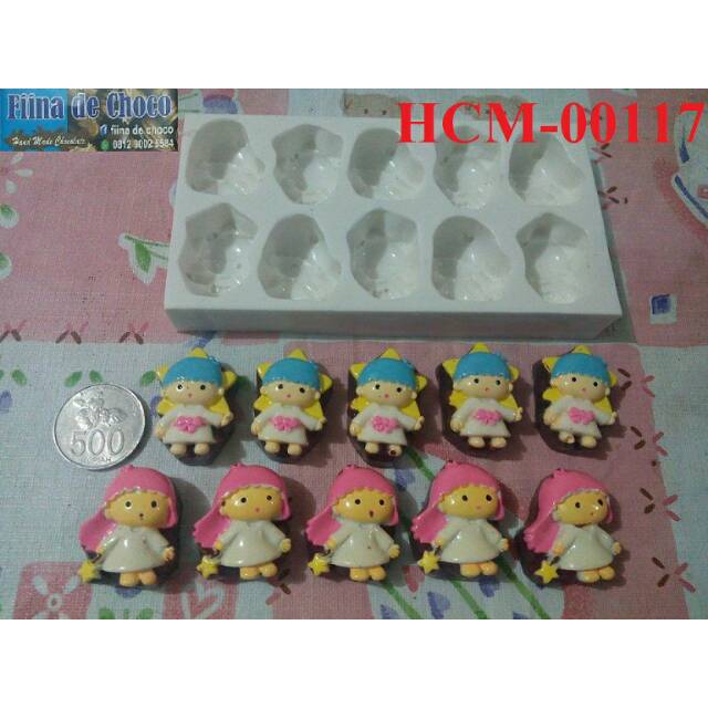 Cetakan coklat twinstar HCM 0117 || Fiina de choco