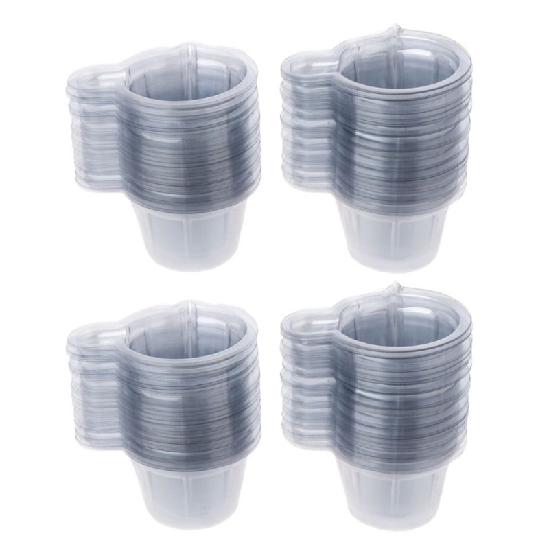 SIY  200Pcs 40ML Plastic Disposable Epoxy Resin Mixing Cups Dispenser Resin Cup Craft