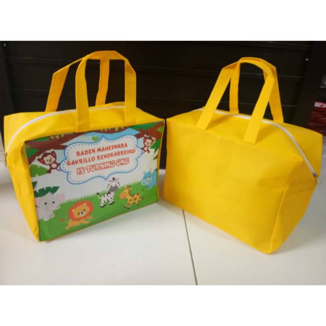 

BAHAN TEBAL 75 Gsm TERLARIS Goodie Bag Animal Resleting Zoo Hewan Kebun Binatang RESLETING