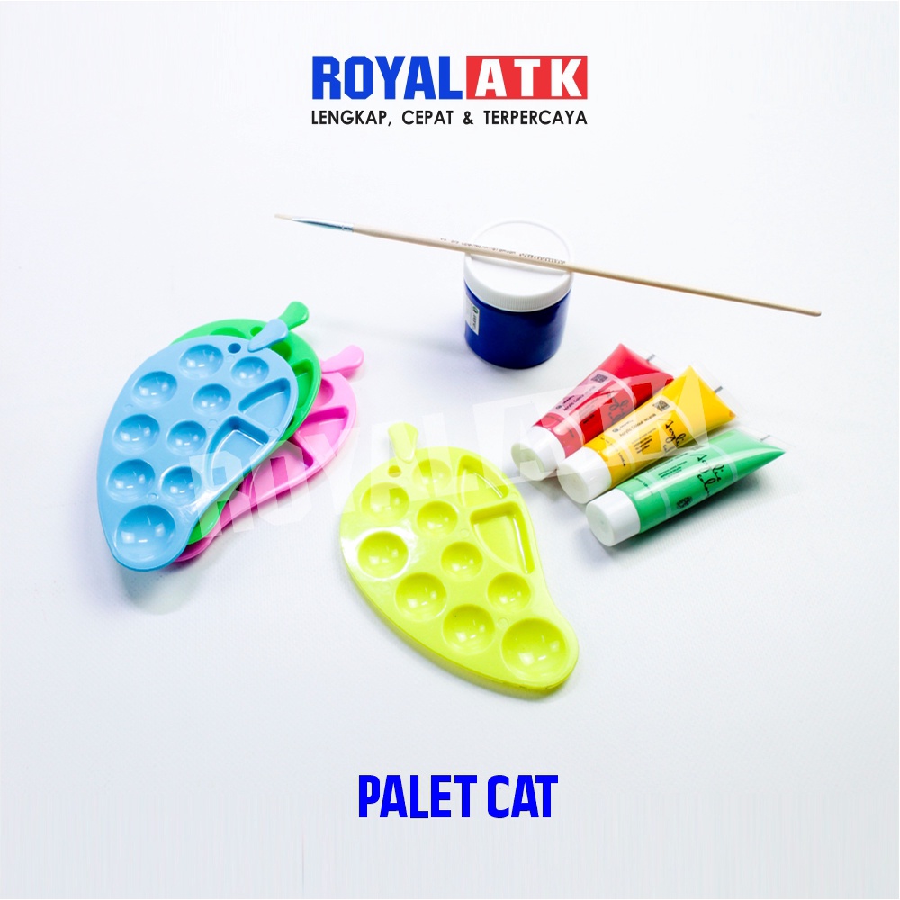 

Palet Cat Air Anak Bentuk Mangga