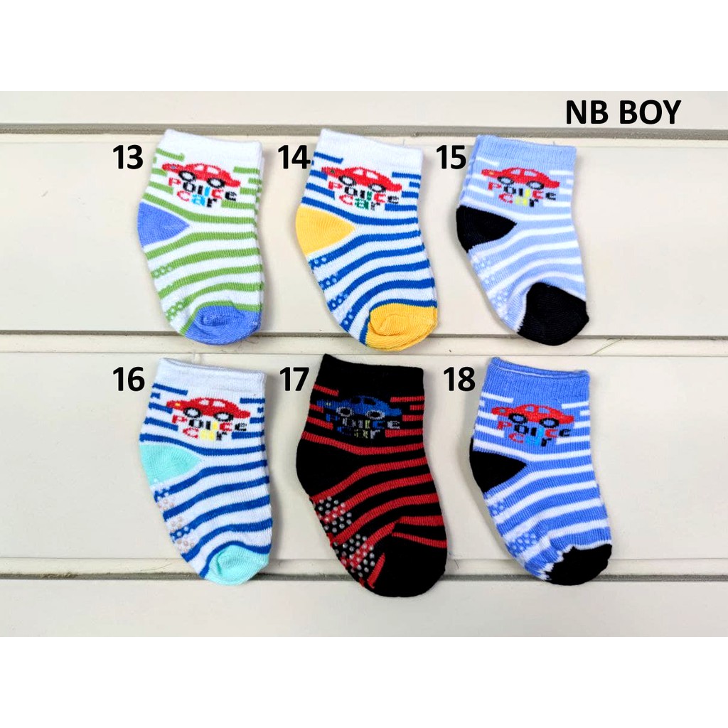 Kaos Kaki Bayi New Born Boy Girl Kaos Kaki Motif Lucu