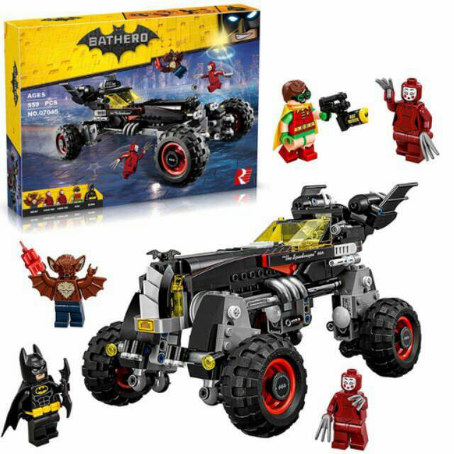 Lego Batman The Movie The Speed Wagon Lepin 07045