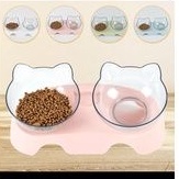 Pet Bowl Anti Slip &quot;NECK PROTECTION SEOUL&quot; Tempat Makan Minum Hewan