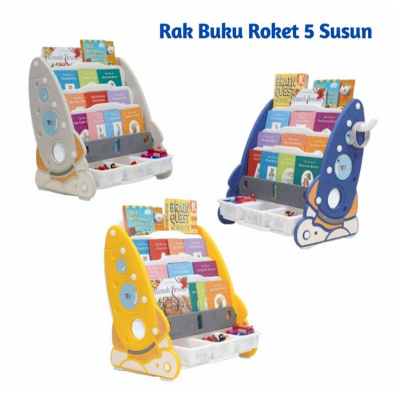 

Rak Roket 5 Susun/Rak Roket Susun/Rak Buku 5 Susun/Rak Buku Susun/Rak Roket Tritu/Rak Roket Limited edition