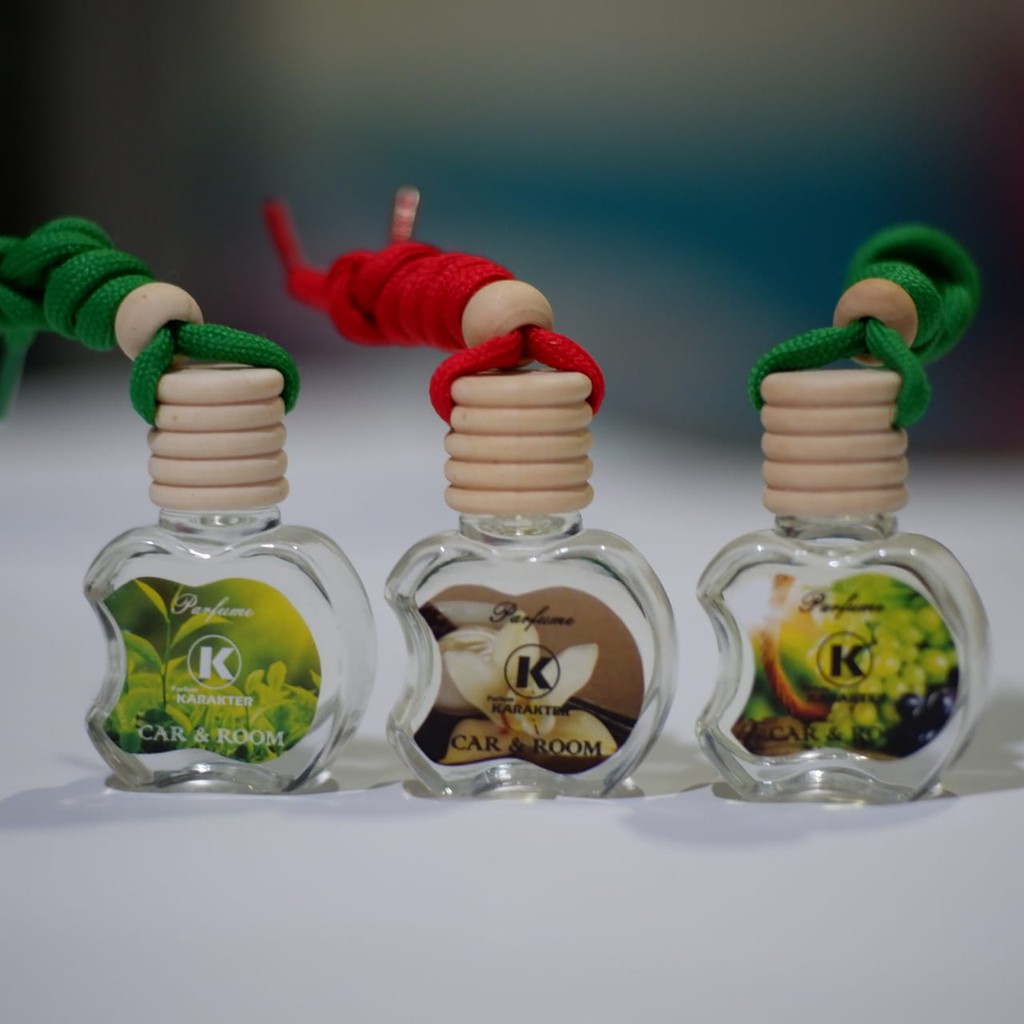 Parfum Mobil &amp; Ruangan Aroma Green Tea ( Greentea ) Model GantungWangi dan Tahan Lama | Kemasan 10ml  | Bisa Cod | Terlaris