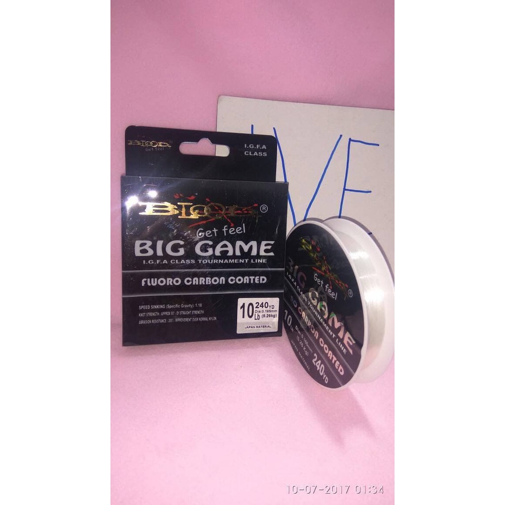 Senar Blood Big Game 240 Yard