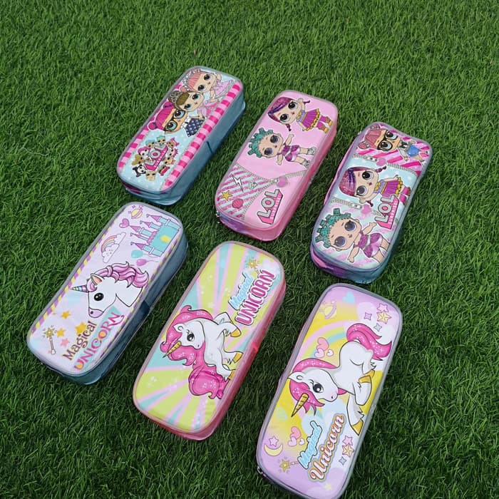 

NEW STOCK TEMPAT PENCIL MIKA LOL DAN UNICORN