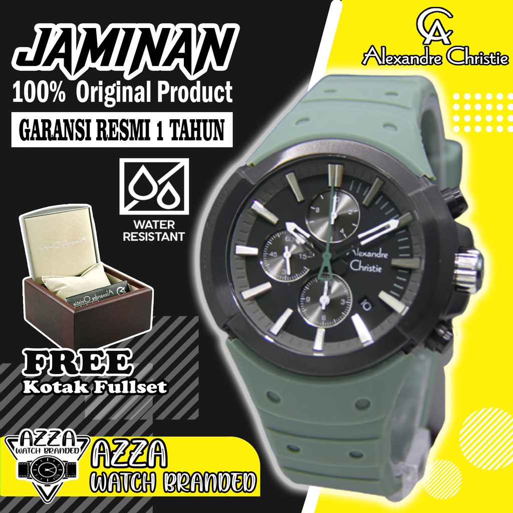 Alexander Christie Pria Jam Tangan Pria Original Alexander Alexandre Christie Pria Original AC 6566
