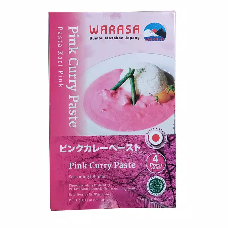 

Warasa Pink Curry Paste 80 gr