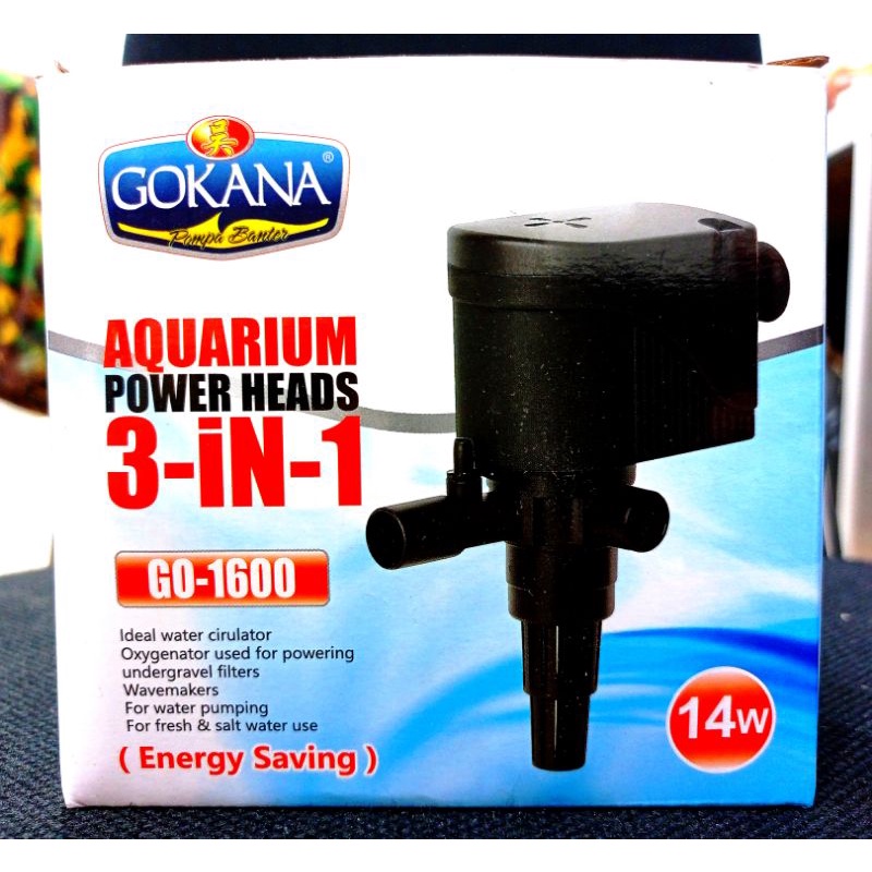 Promo murah POMPA AQUARIUM GOKANA GO 1600