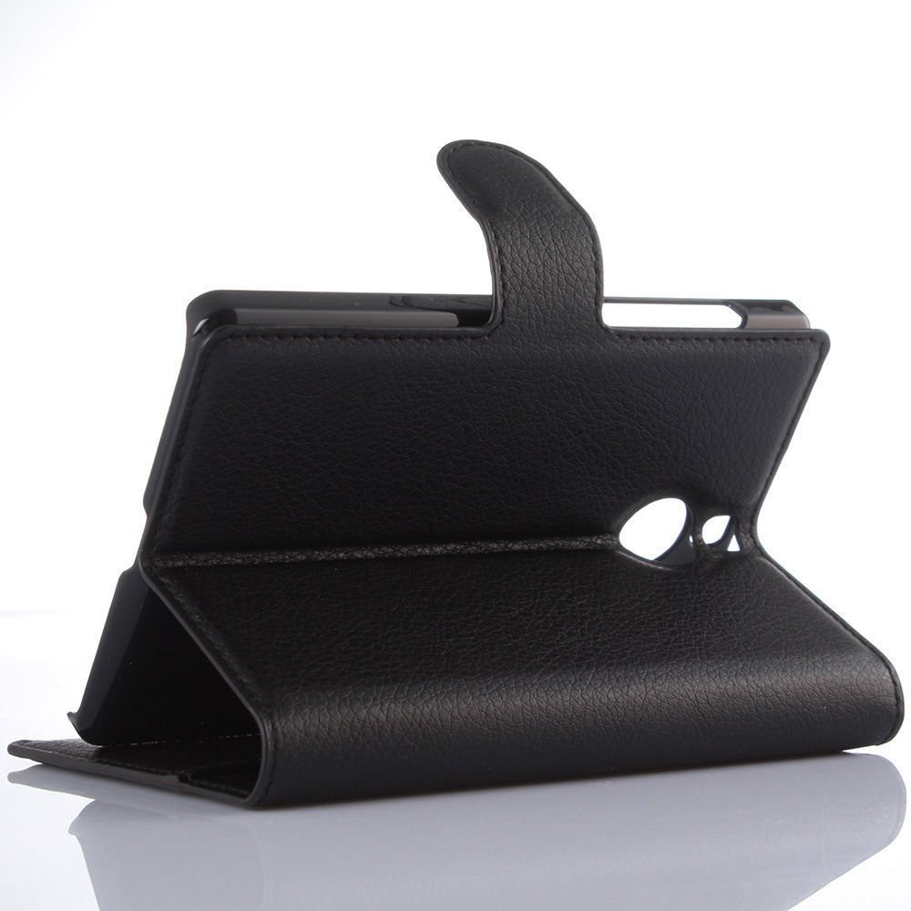 BEST  Leather Wallet Flip Cover Case BB Blackberry Passport SILVER EDITION  LIMITED