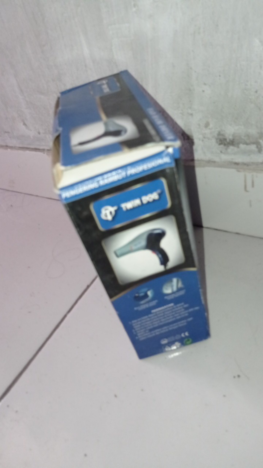 Hair Dryer / Hairdryer Twindog Td 450 Watt 2239