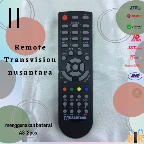 Remot / Remote Transvision Nusantara HD