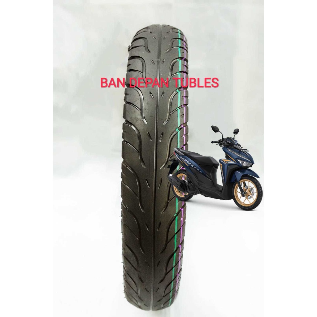 NEW BAN DEPAN TUBLES ALL NEW VARIO 125 80 90 RING 14 FEDERAL FT 235 DONAT KARET